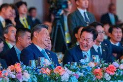 李대통령, 中기자 질문에 “시진핑과 나비 주제로 대화” 언급 이유는