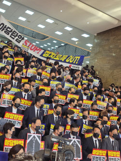 [속보]국민의힘, 대통령 국회 시정연설 보이콧
