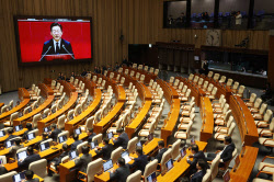 [포토]이재명 대통령 예산안 시정연설, '국민의힘은 불참'                                                                                                                                        