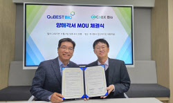 캅스바이오-큐베스트바이오, 신약개발 전주기 협력 위한 MOU 체결