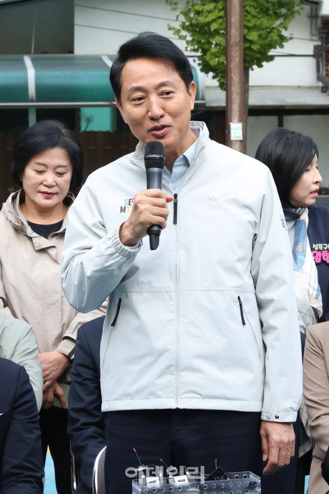 장위동 주민 만난 오세훈 서울시장                                                                                                                                                                  