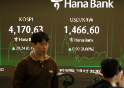 [포토] 코스피 20.24포인트(0.49%) 상승                                                                                                                                                                   