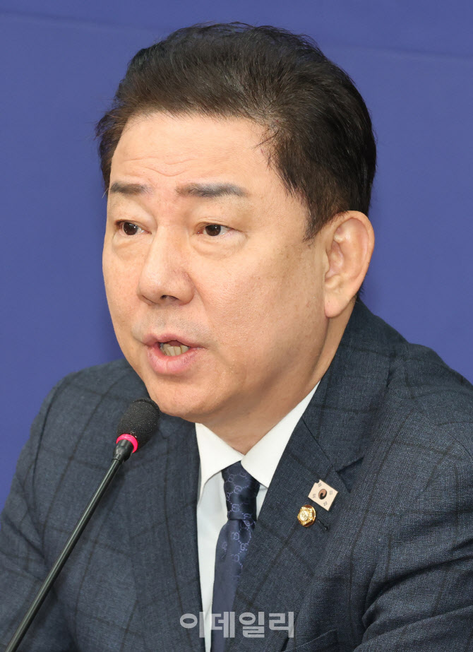 발언하는 김병기 더불어민주당 원내대표                                                                                                                                                             