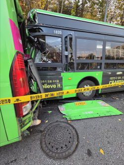 &apos;양천구 버스 7중 추돌 사고&apos; 운전자, 가속페달 밟았다