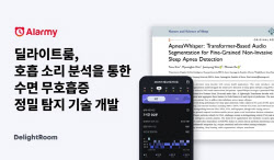 딜라이트룸, 수면 무호흡증 정밀 탐지 기술 개발