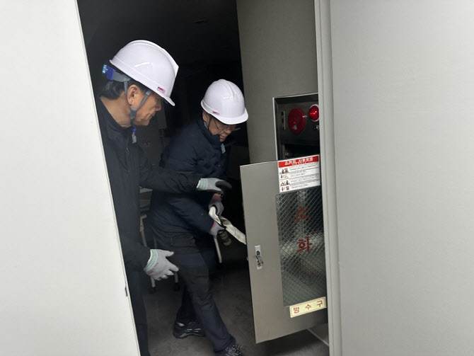 에스넷그룹, S2F센터에서 소방서 합동 훈련 실시