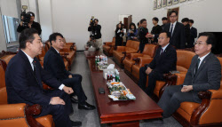 [포토]여야, '예산안 막바지 협상'                                                                                                                                                              