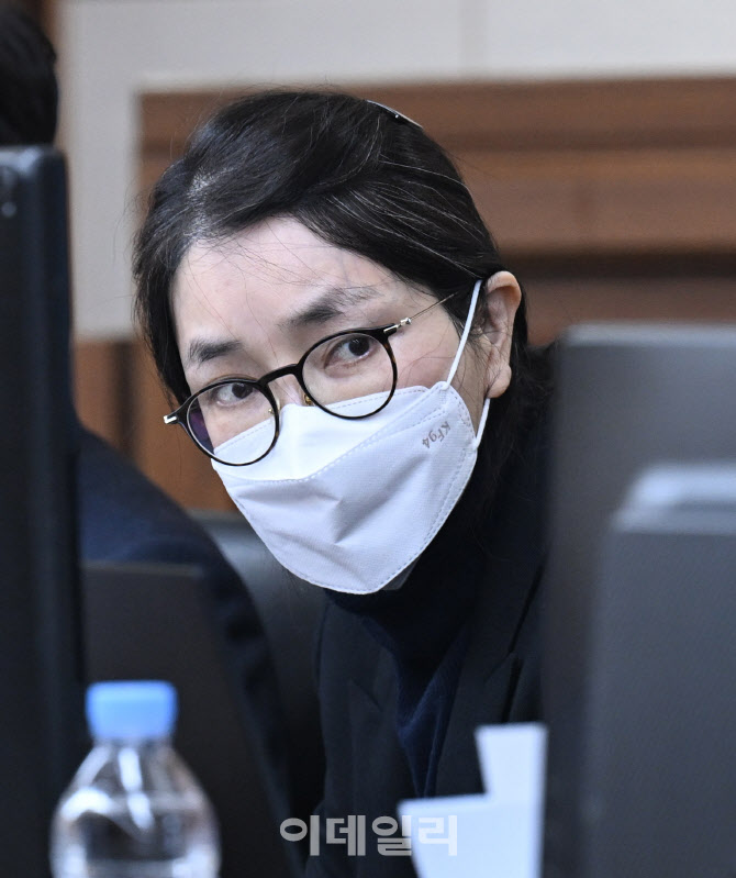 결심 공판에 온 김건희                                                                                                                                                                             