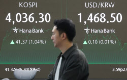 코스피, ‘외국인·기관 쌍끌이 순매수’에 4030선 마감…코스닥도 오름세