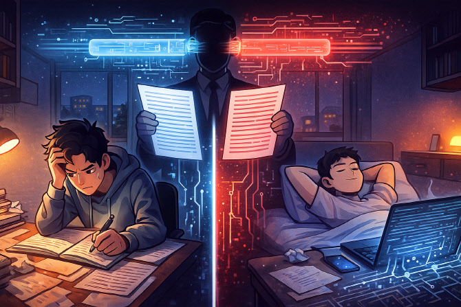 AI가 만든 과제 잡는 'GPT 킬러'...날로 먹으려다 '딱' 걸렸다[AI침투... - 뉴스 썸네일 이미지