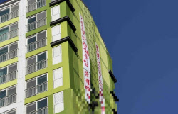 7·8·9월 월급 지급하라..아파트 도색 노동자들 고공농성