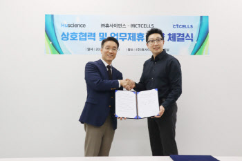 휴사이언스, 씨티셀즈와 임상시험 분석 서비스 강화 협력