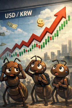 서학개미 美주식 덜 사도 환율은 올라…"수급보다 '심리 쏠림' 문제"