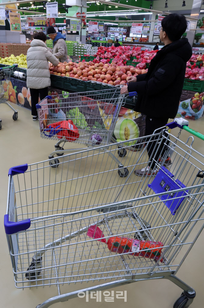 고물가·고환율 ‘이중고’…연말 장바구니 ‘경고등’                                                                                                                                               