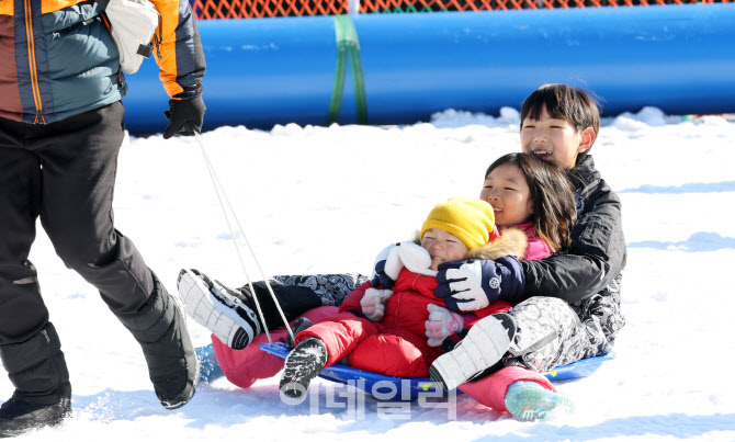 아빠 돌프 달려~ 