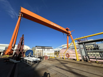 [르포]쇠락의 기억 위에 켜진 '오렌지 빛'…한화가 살린 필리조선소