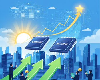 ‘새해 첫 거래일’ 반도체 투톱이 이끈 코스피…삼성전자·SK하이닉스 신고가