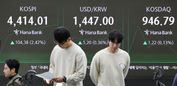 코스피, 4400선 넘겨 역대 최고치…‘13만전자’ 돌파