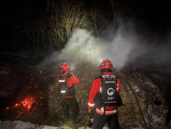 경북 의성산불 잔불 정리 완료…산림 59ha 피해