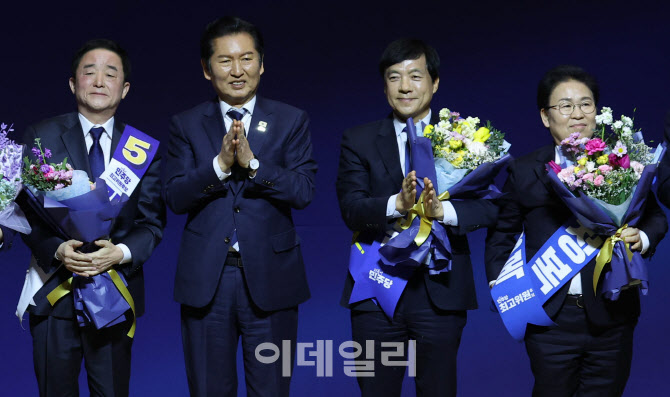 민주당 최고위원에 강득구-이성윤-문정복                                                                                                                                                            