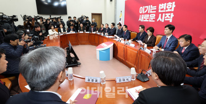 국민의힘, 최고위원회의                                                                                                                                                                            