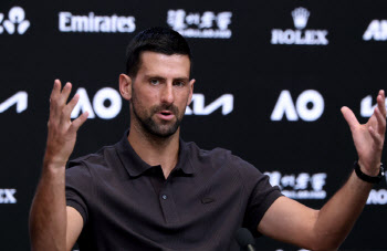 메이저 25승 도전하는 조코비치…"알카라스·신네르 강하지만 나도 자신있어"