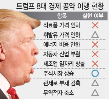 "증시만 호조, 정치는 위기" 외신들이 본 트럼프 집권 2기 1년