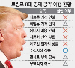 "증시만 호조, 정치는 위기" 외신들이 본 트럼프 집권 2기 1년