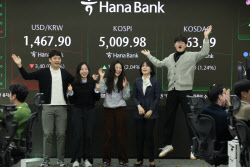 코스피, 장중 첫 5000선 돌파…4000 이후 두달 반만