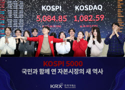 [포토] 한국거래소, 축하 세레모니                                                                                                                                                                        