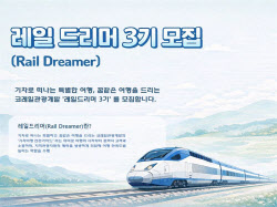 기차로 잇는 5극3특…코레일관광개발 ‘레일 드리머’ 3기 모집