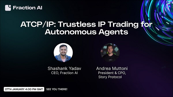 프랙션 AI, 스토리 프로토콜과 AI 시대 경제구조·IP 솔루션 대담 진행 - 뉴스 썸네일 이미지
