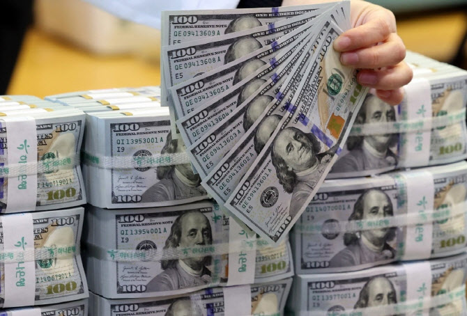 새해 환율 1480원 재돌파에 시장 개입…외환보유액 두 달째 감소