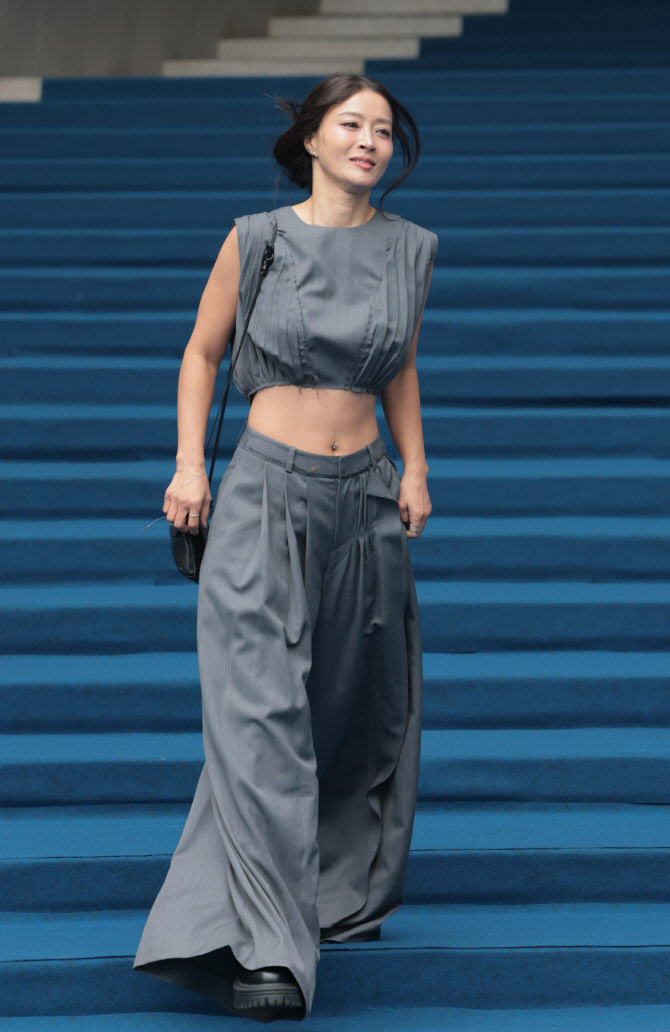 황보, 패션위크 단골 손님                                                                                                                                                                                