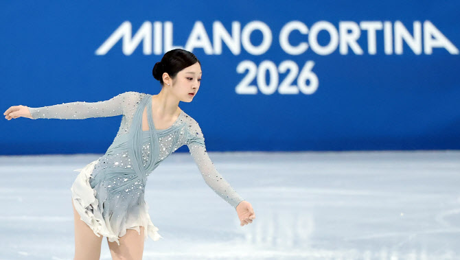 첫 올림픽 무대 준비하는 신지아                                                                                                                                                                    