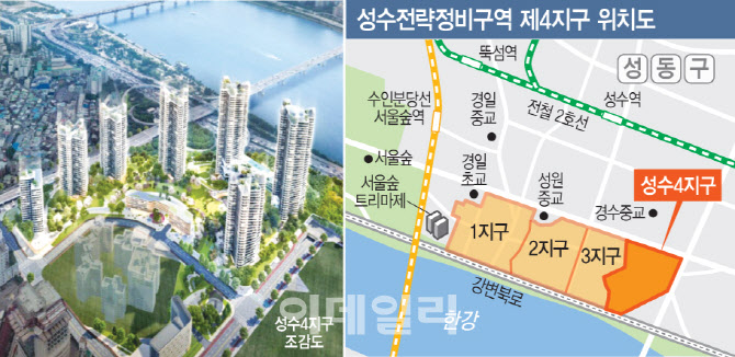 성수4지구 수주전 '치열'...대우·롯데, 9일 승부 가른다 - 뉴스 썸네일 이미지