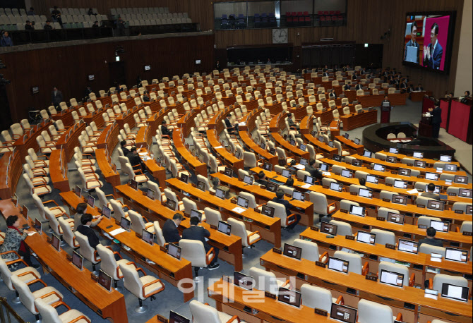 경제분야 대정부 질문, '의원들은 어디에?'                                                                                                                                                