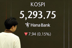 코스피, 5300선 회복…코스닥도 상승 전환