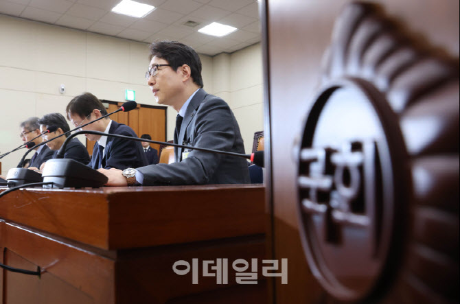 비트코인 오지급 사태, '답변하는 이재원 빗썸 대표'                                                                                                                                       