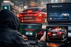 테슬라도 '딸깍' 해킹…자율차 보안 초비상