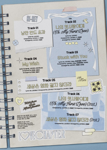 하이키, 신보 타이틀곡은 '나의 첫사랑에게'…트랙리스트 공개