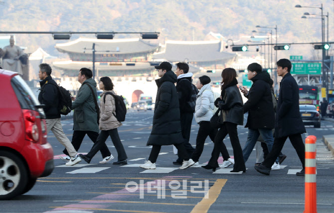  연휴마치고 출근하는 시민들                                                                                                                                                                       