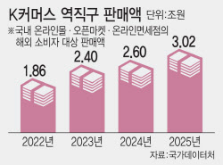 온라인 역직구 첫 3조 돌파…K커머스 세계공략 골든타임