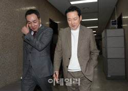 [포토]장동혁-김민수, '비공개 최고위 종료'                                                                                                                                                     