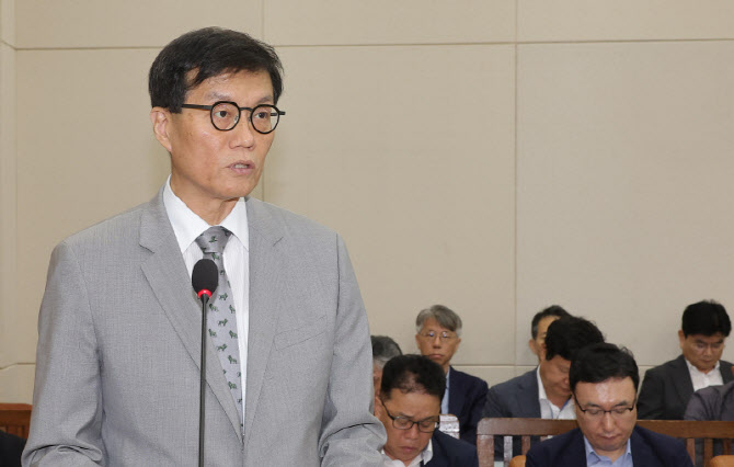 이창용 "환율 여전히 높은 변동성…금융불균형 누증 우려도"