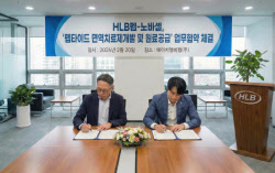 HLB펩-노바셀, 펩타이드 면역치료제 개발 및 원료 공급 전방위 협력