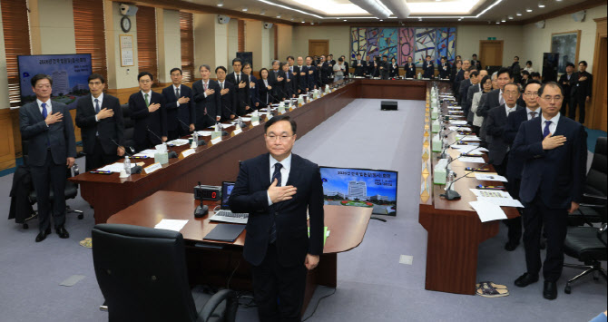 전국법원장회의 임시회의, 국민의례                                                                                                                                                                 