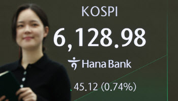 코스피, 6150선 돌파 '신고가'…엔비디아 '특S급' 실적에 반도체주 강세