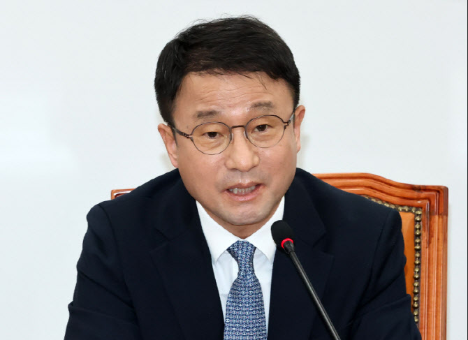 발언하는 한병도 원내대표                                                                                                                                                                          