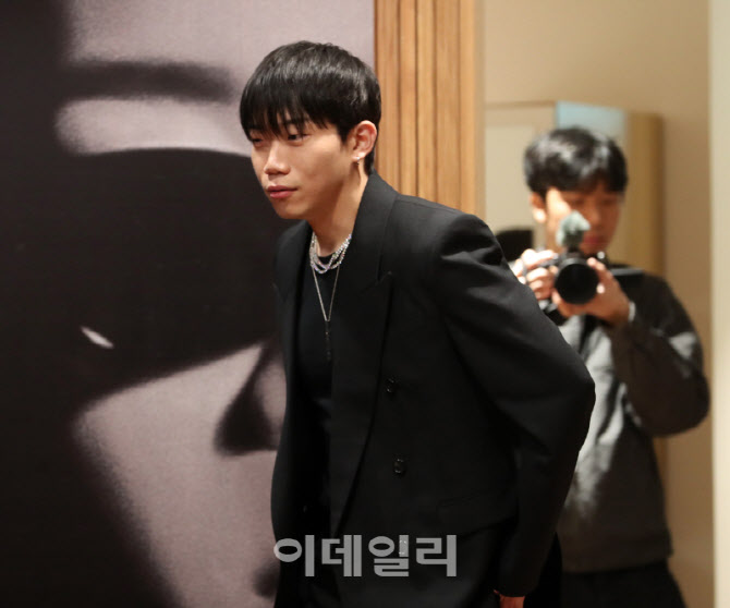  기자간담회 참석하는 랩퍼 창모                                                                                                                                                                    